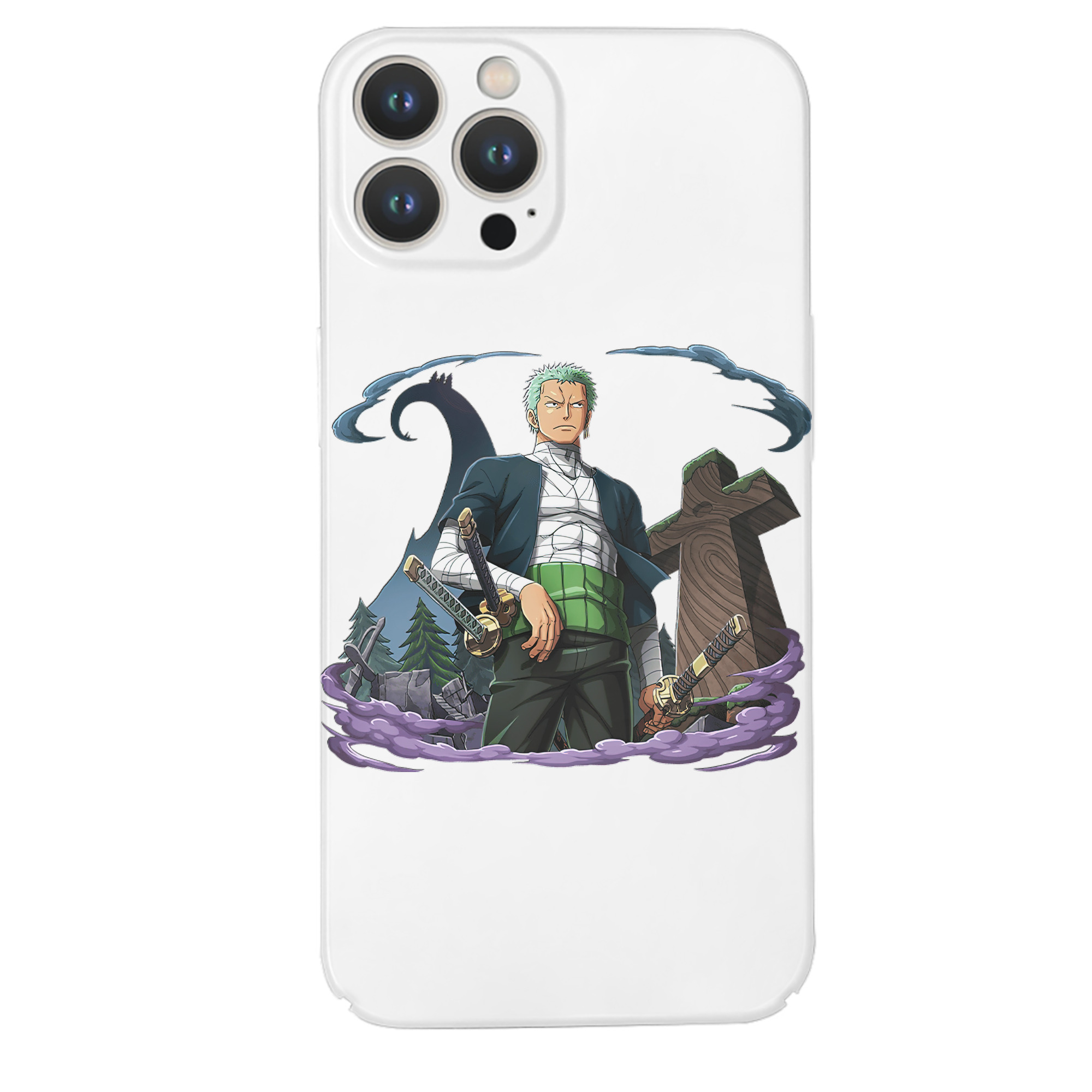 （画像用） ワンピース ロロノア・ゾロ ONE PIECE Roronoa Zoro 【iPhone 14シリーズ対応】ハードケース